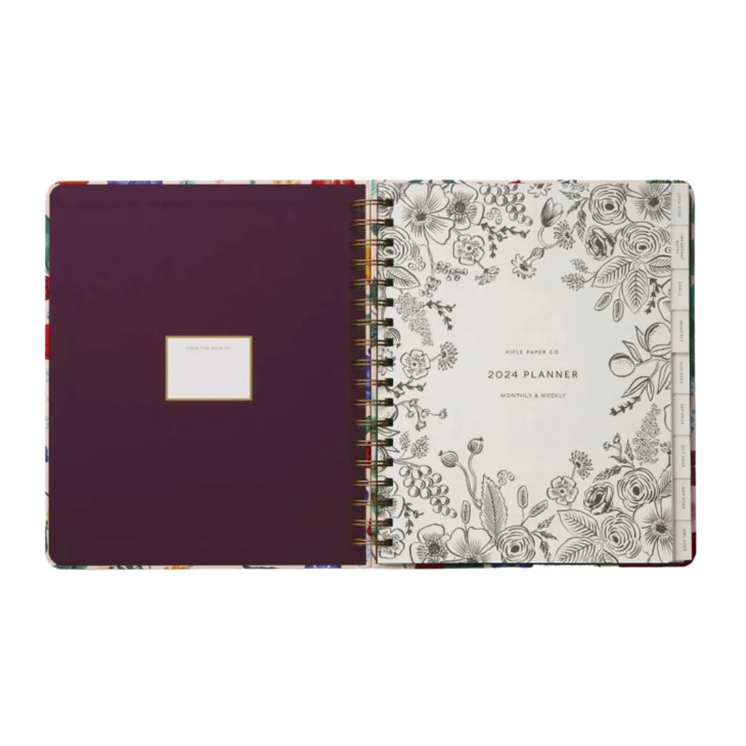 2024 Blossom 17-Month Hardcover Spiral Planner