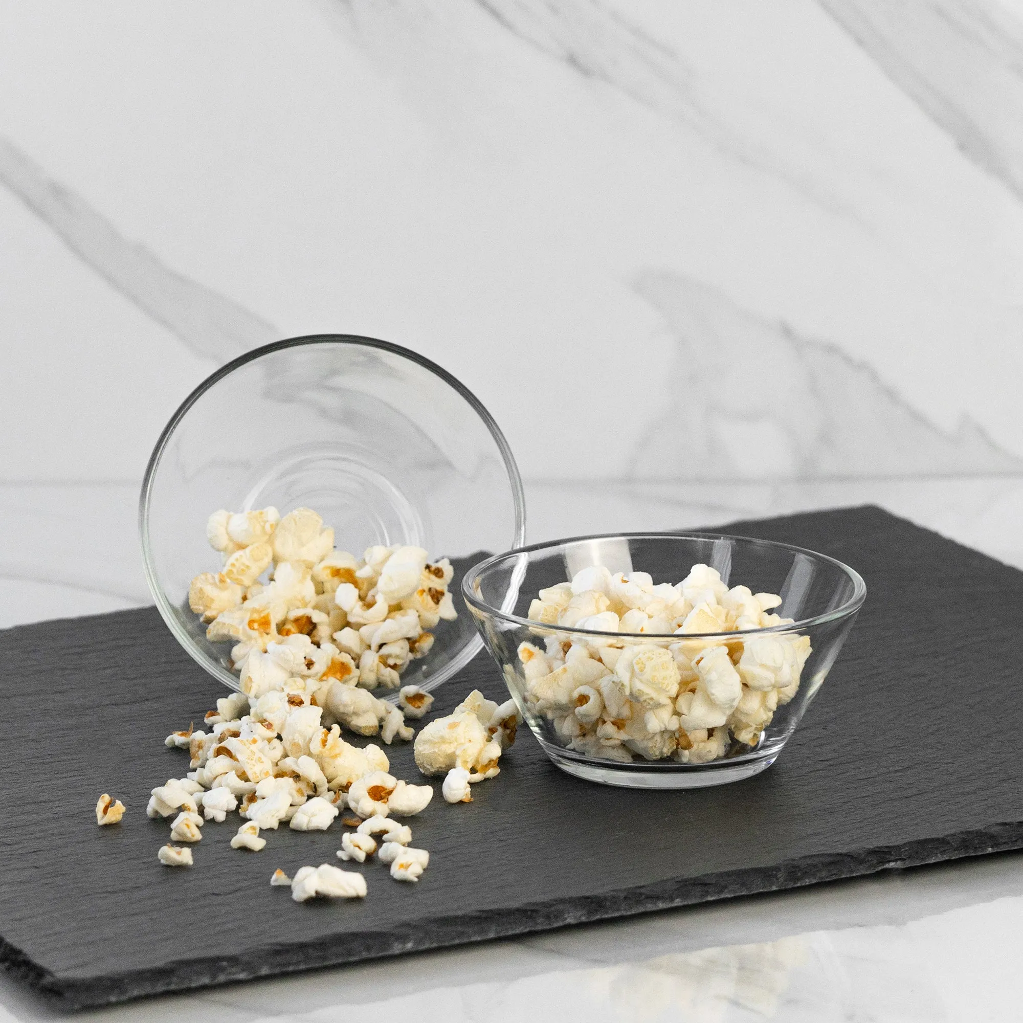 215ml Clear Vega Glass Bowls - Pack of Six - By LAV