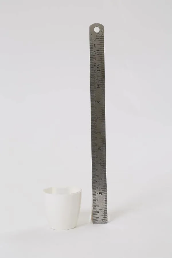 2.5" Magnetic Pot White