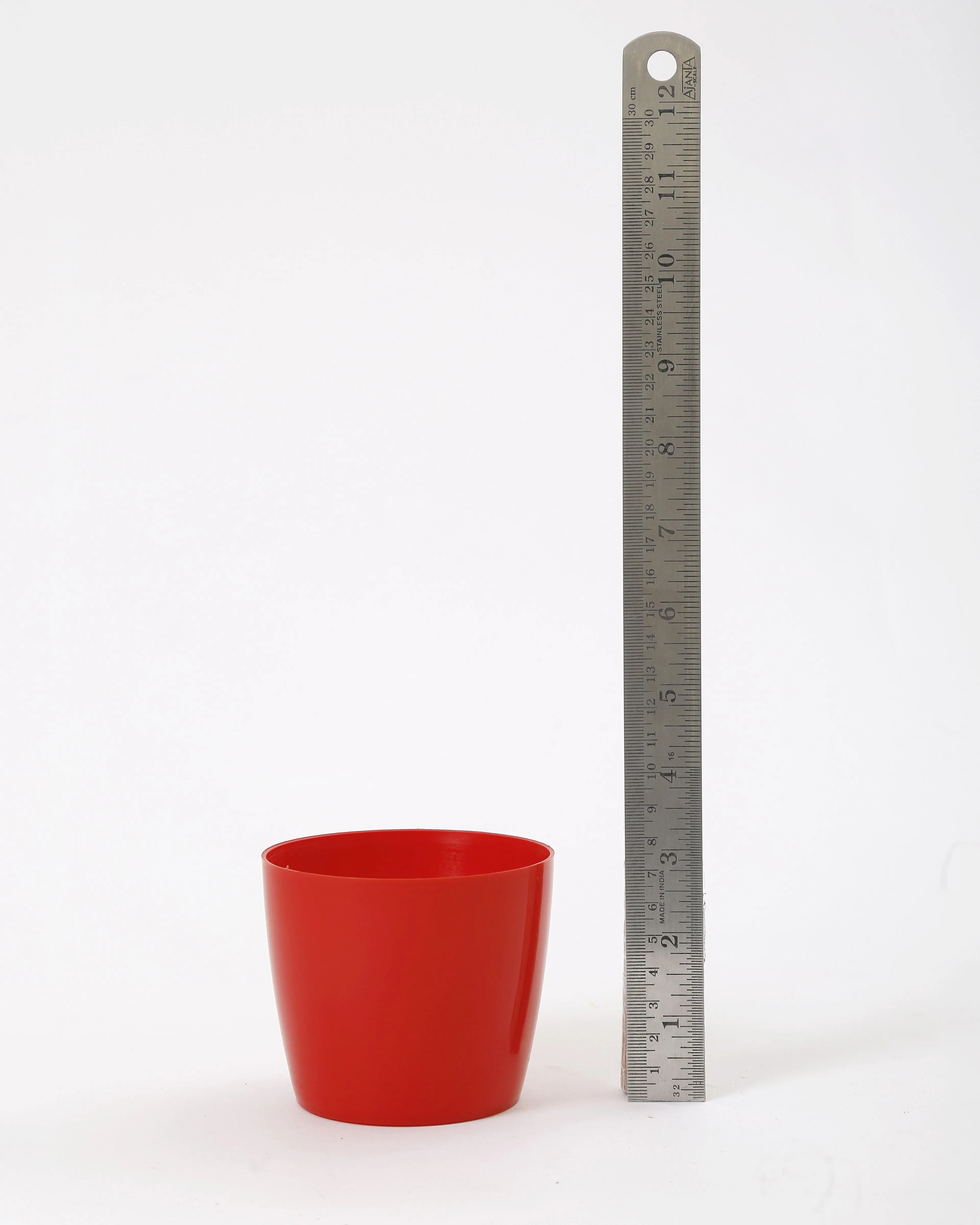 3.5 Inch Red Singapore Pot (90mm)