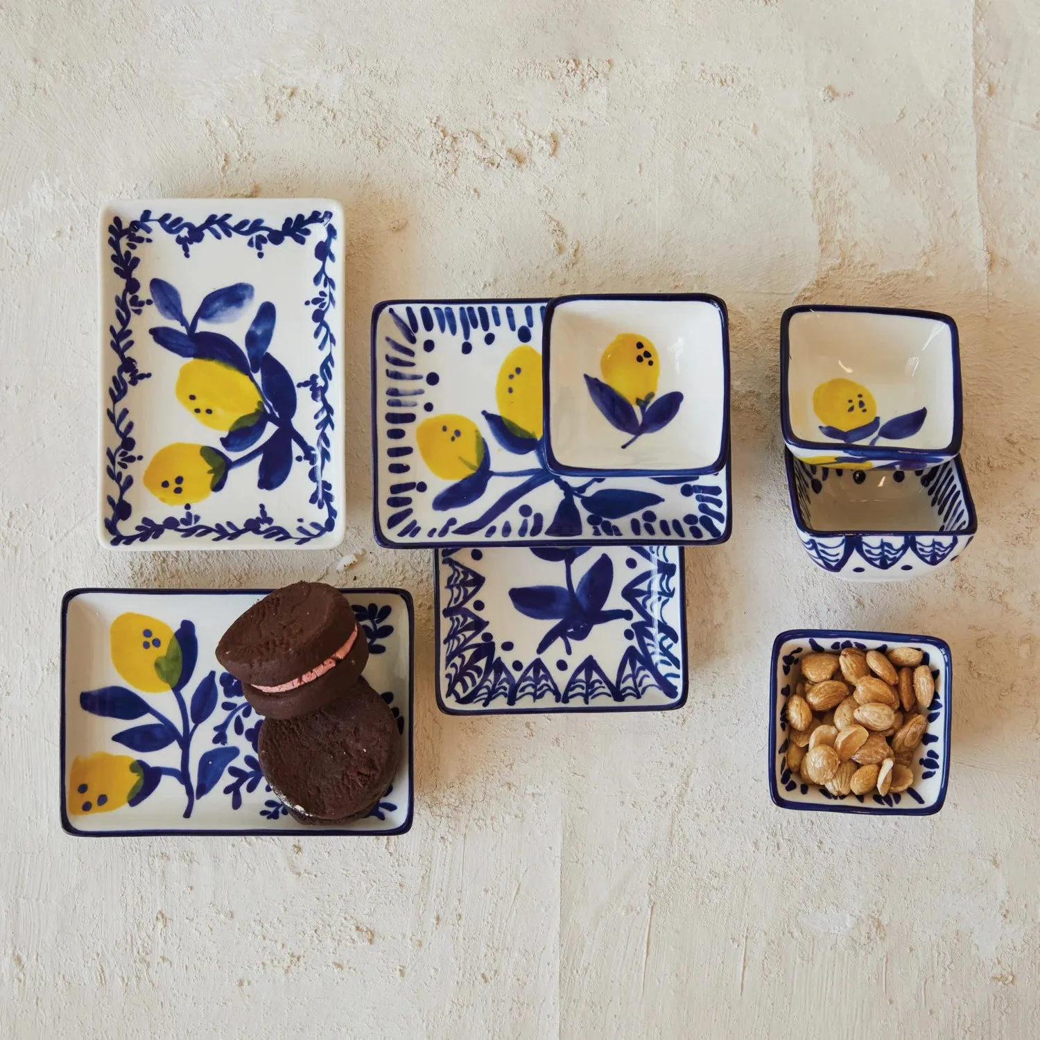3" Hand Painted Dish