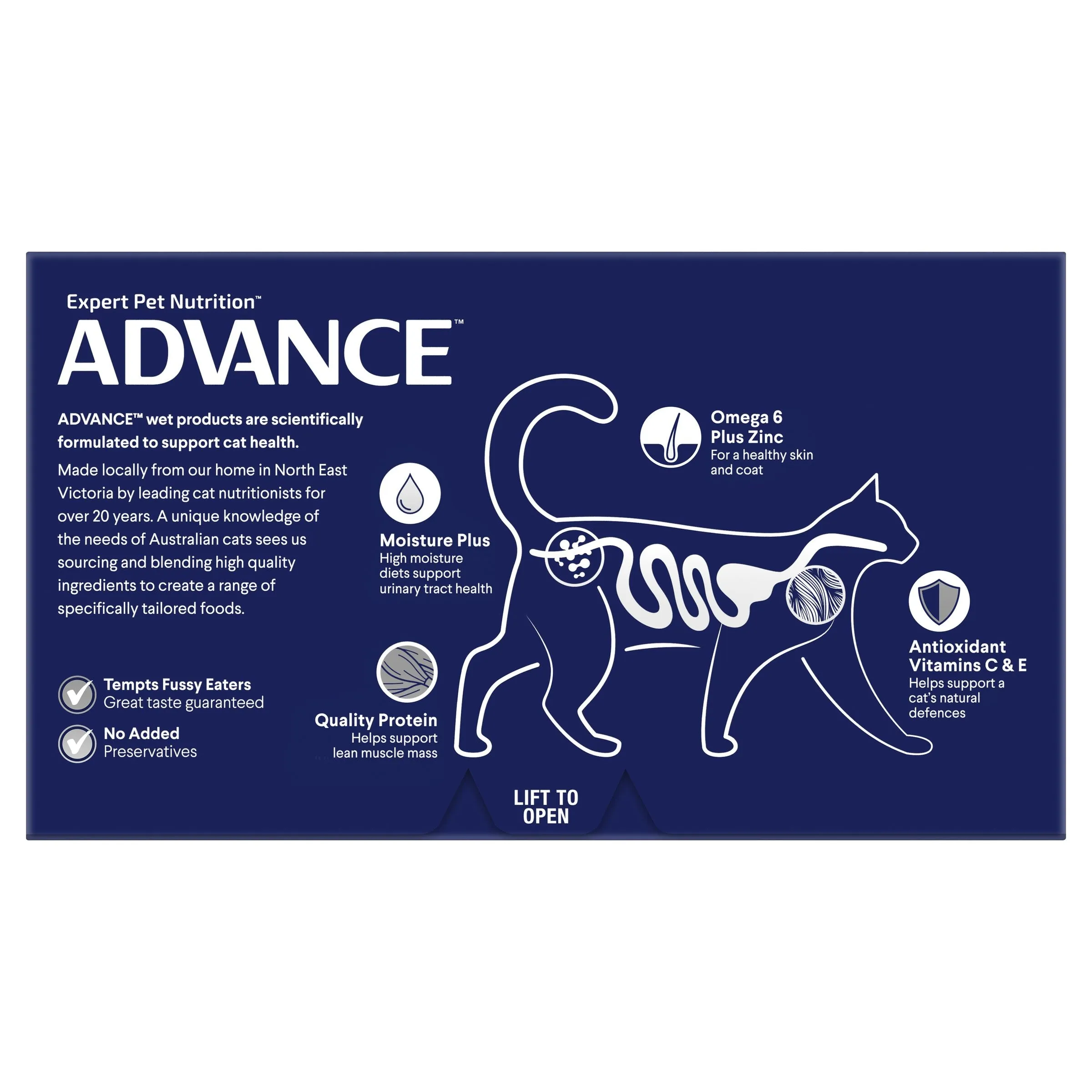 Advance Delicate Tuna Adult Cat Wet Food 85g