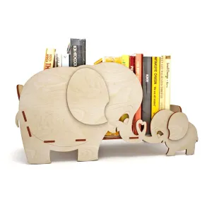 AmericanElm Wooden Book Shelf  Display Storage Organizer Shelf for Study Room, Bed Room, Office