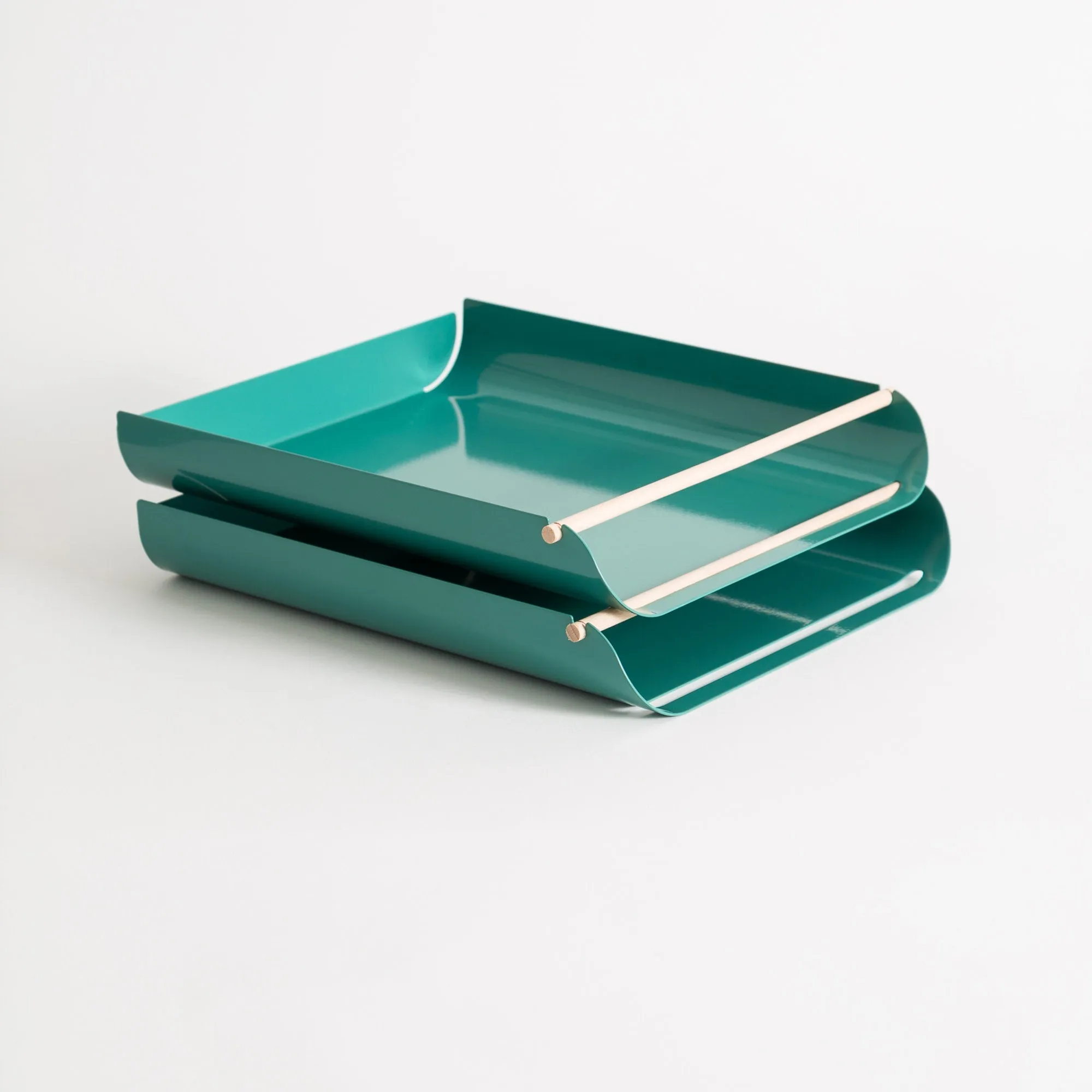 Arc Paper Tray Green