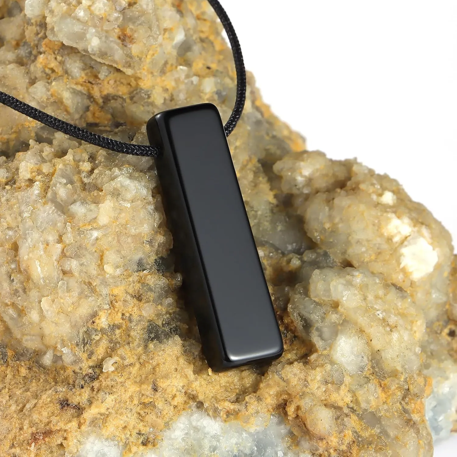 Artistone Handmade Crystal Necklace for Women Men - Dainty Natural Healing Stone Pendant, Worry Stone Jewelry Gift