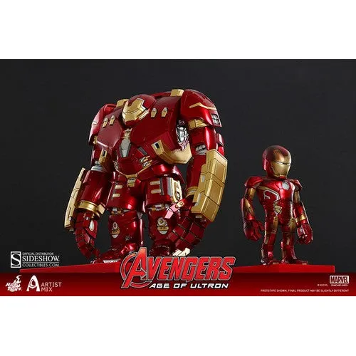 Avengers 2 : Age of Ultron - Iron Man Hulkbuster / Captain America Hot Toys Artist Mix