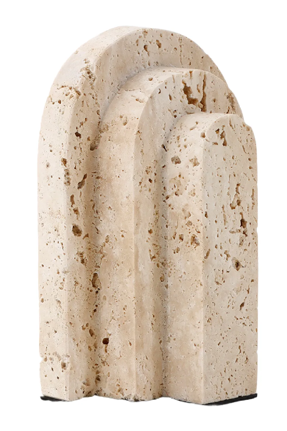 Beige Travertine Bookends | Liang & Eimil Empire