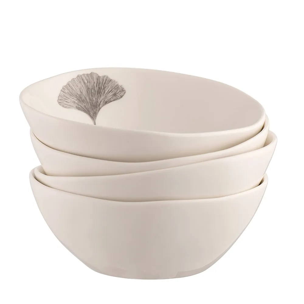Belleek Living Ginkgo Cereal Bowl - Set of 4