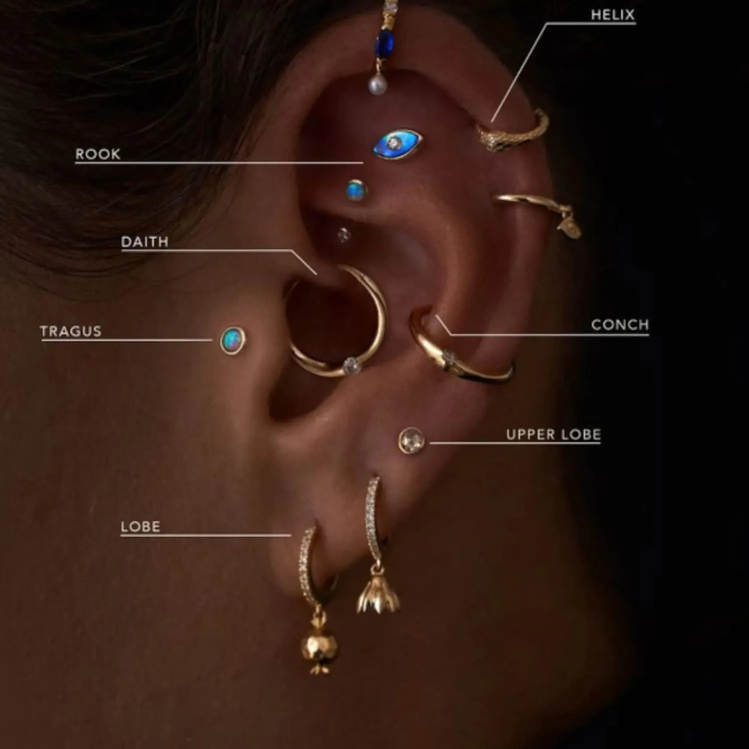 Bezel Multicolor Gemstone 0.60ct Huggie Earring, Small 14k Gold Vibrant Hoop, Colorful Everyday Jewelry, Gift for Her.