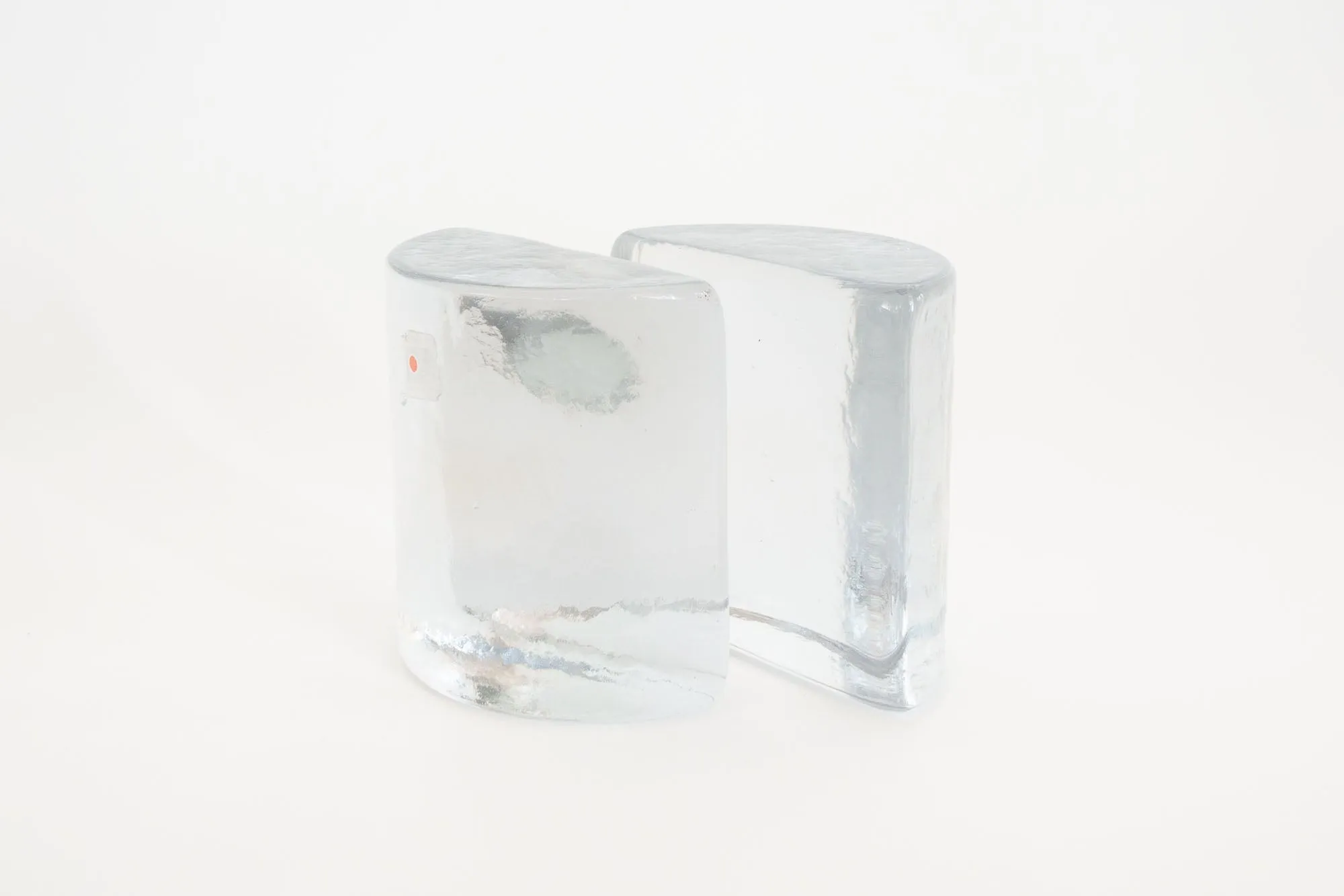 Blenko Glass Bookends