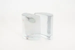 Blenko Glass Bookends