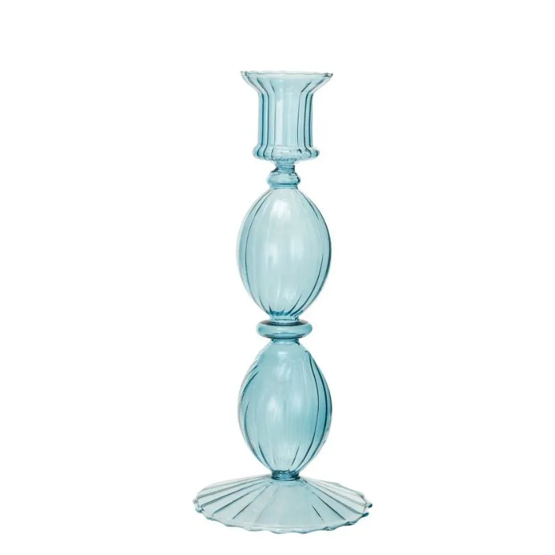 Blown Glass Taper Holders