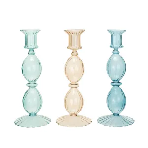 Blown Glass Taper Holders