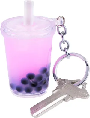 Boba Tea Keychain