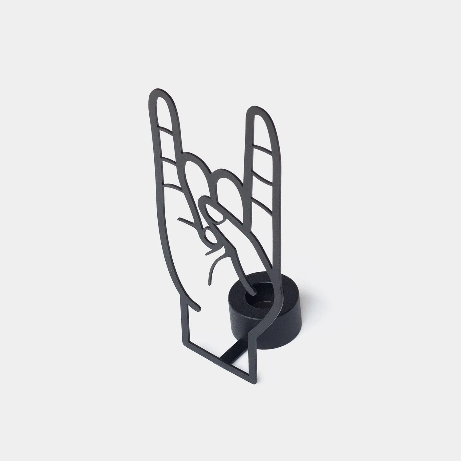 CandleHand Taper Candle Holder - You Rock