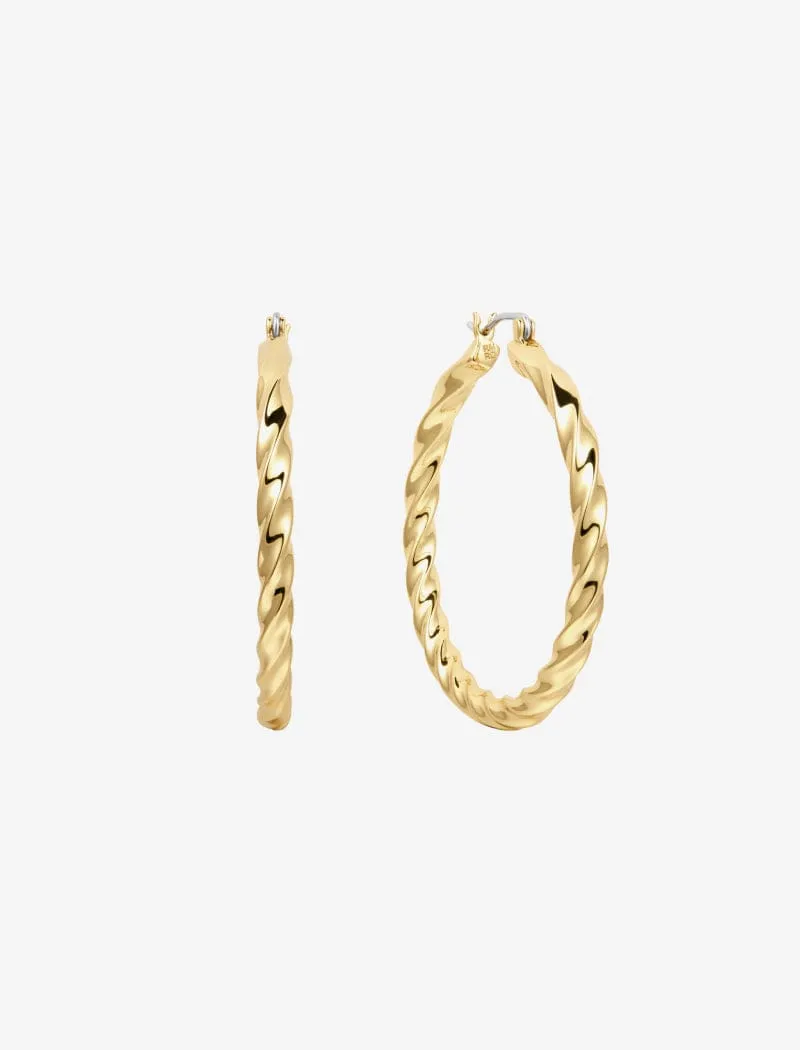Cher Hoops | Gold
