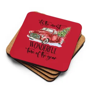 Christmas Coaster: Stylish Protection with Festive Charm