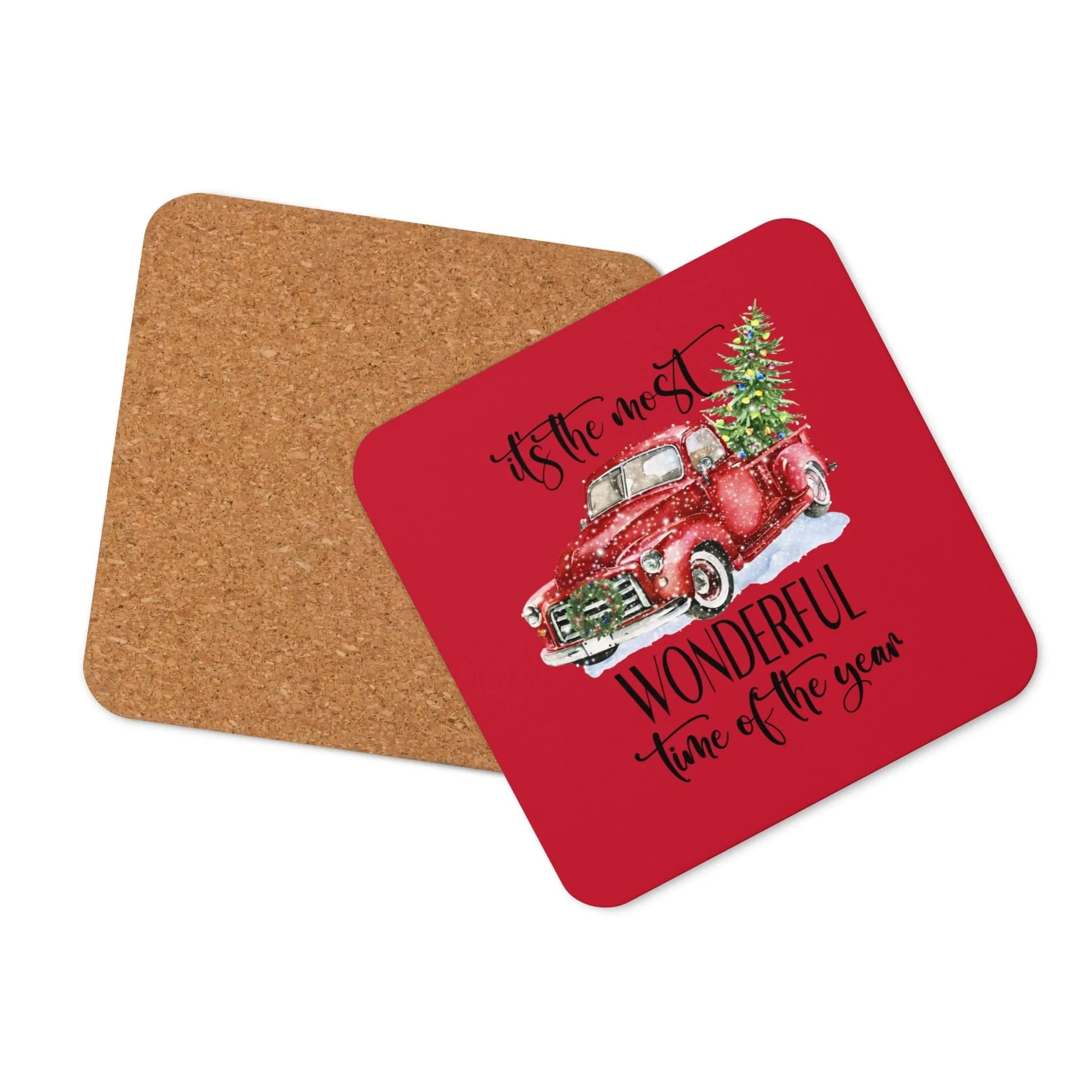 Christmas Coaster: Stylish Protection with Festive Charm