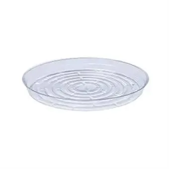 Clear Round Plastic Saucer for Pots & Planters