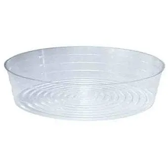 Clear Round Plastic Saucer for Pots & Planters
