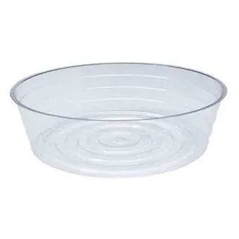 Clear Round Plastic Saucer for Pots & Planters