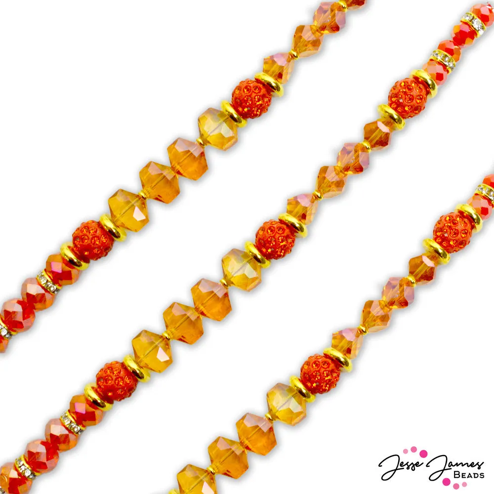 Color Classics Bead Strand in Sunburst Orange