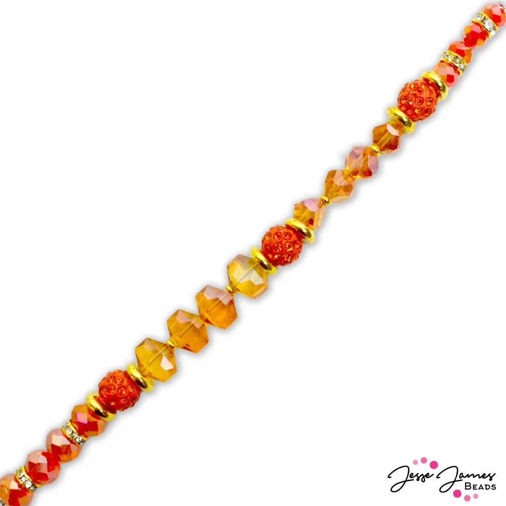 Color Classics Bead Strand in Sunburst Orange