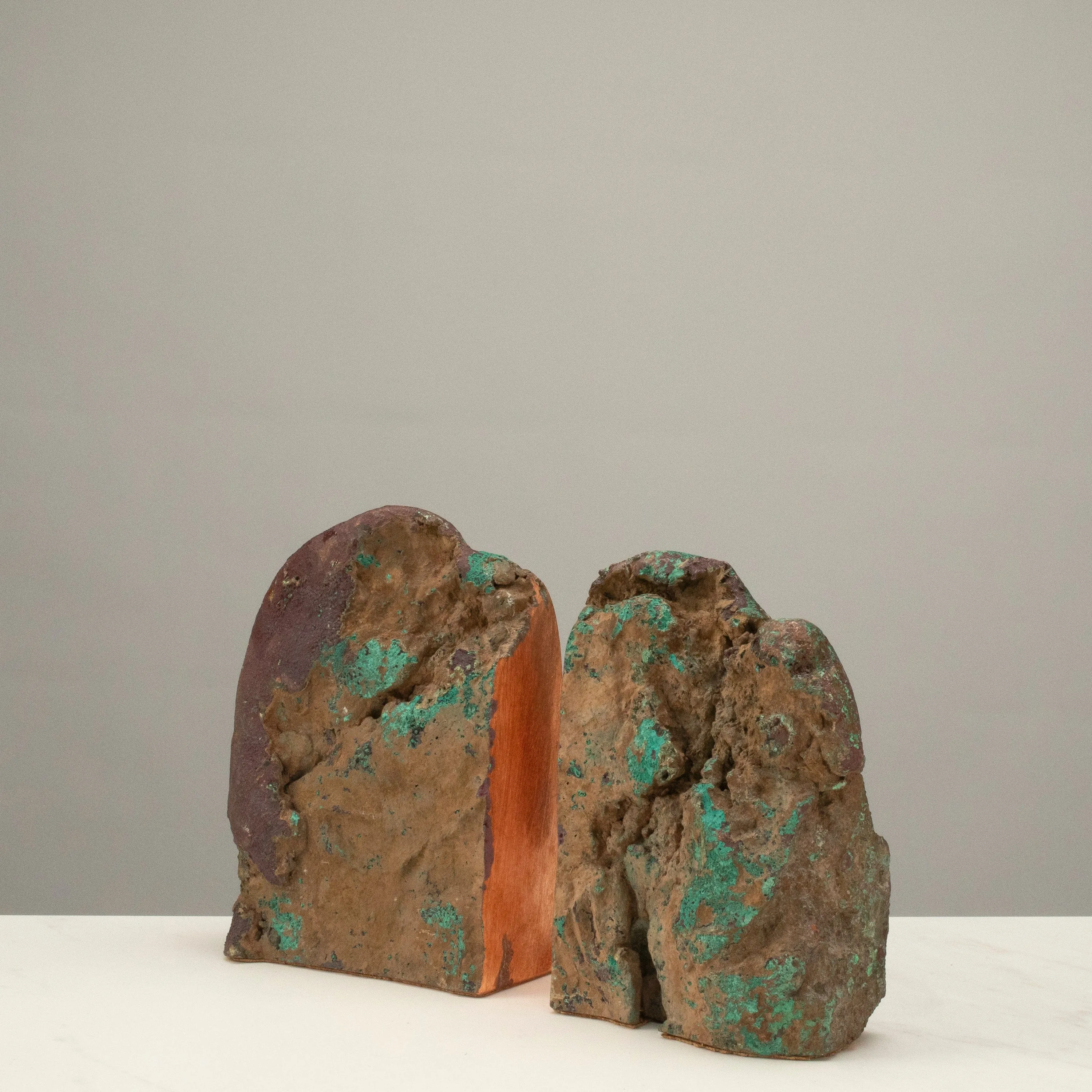 Copper Butchite Bookends from Michigan - 8.5 / 20lbs
