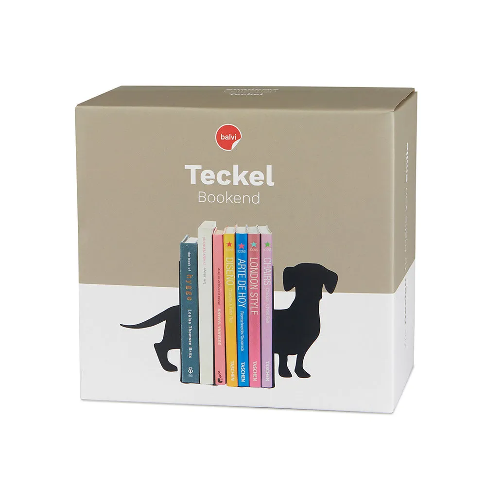 Dachshund Metal Bookends