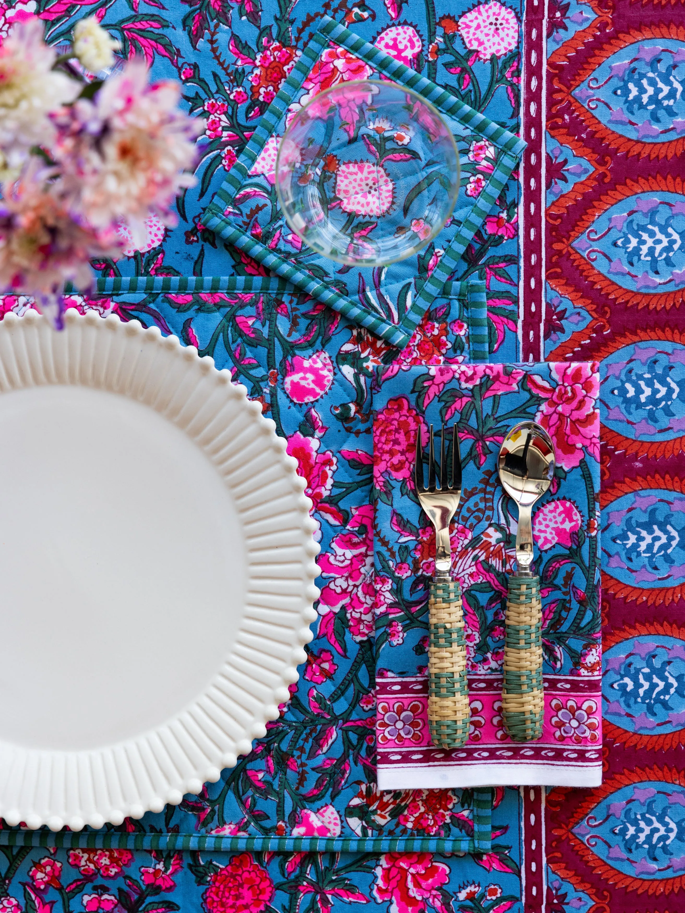 Daphne Cocktail Napkins 6pc Set