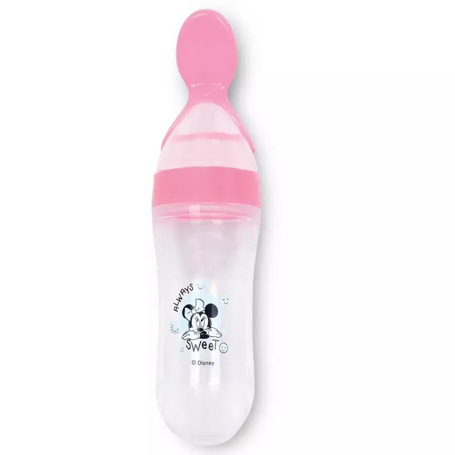 Disney Silicone Food Dispensing Spoon Minnie Mouse 90ml