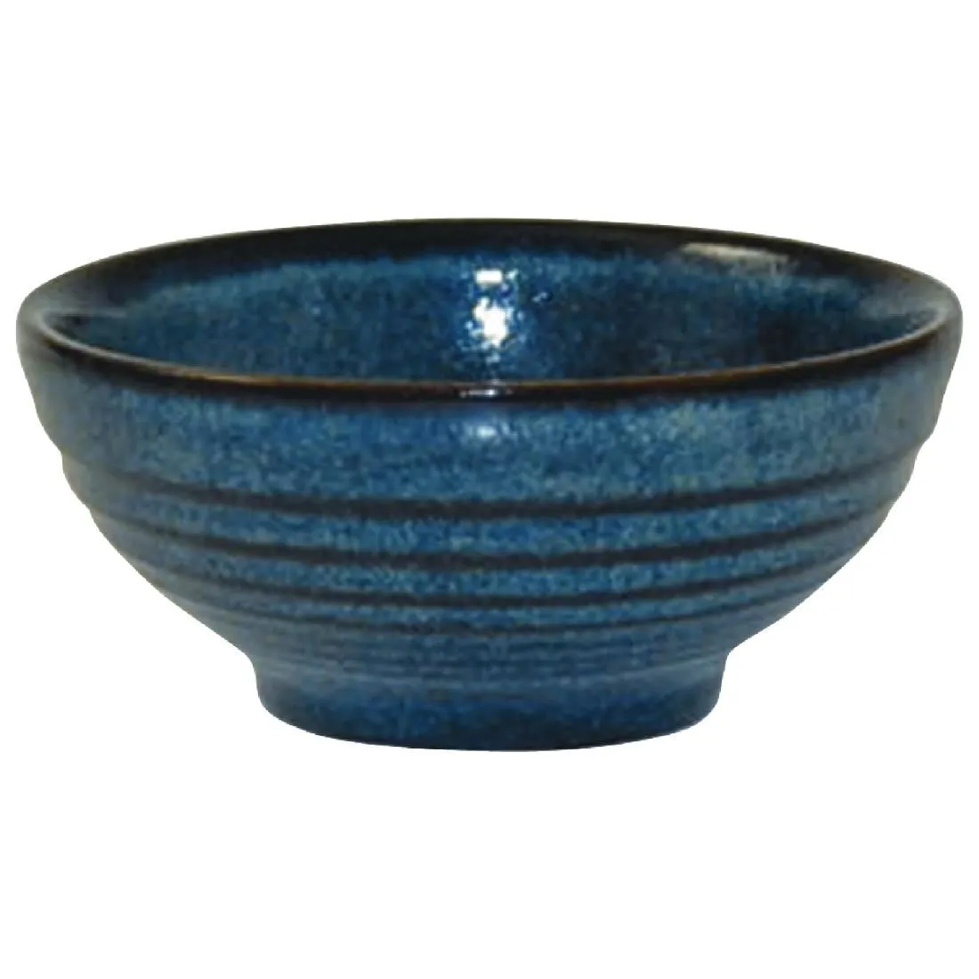 DL407 Churchill Bit on the Side Blue Ripple Snack Bowls 102mm (Pack of 12)