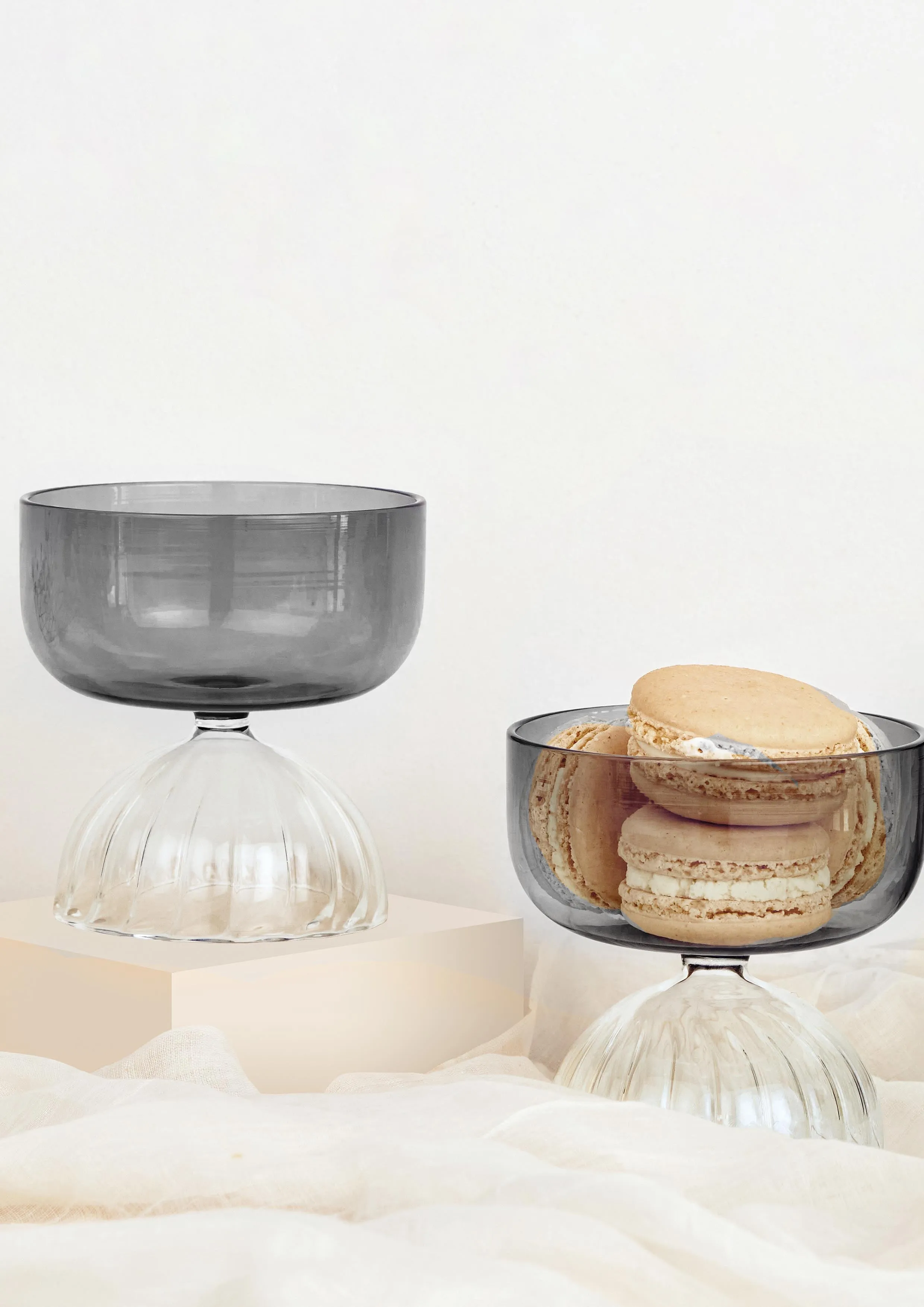 Eden Bowls - Grey (Set of 2)