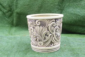 Engraving Fiber Planter