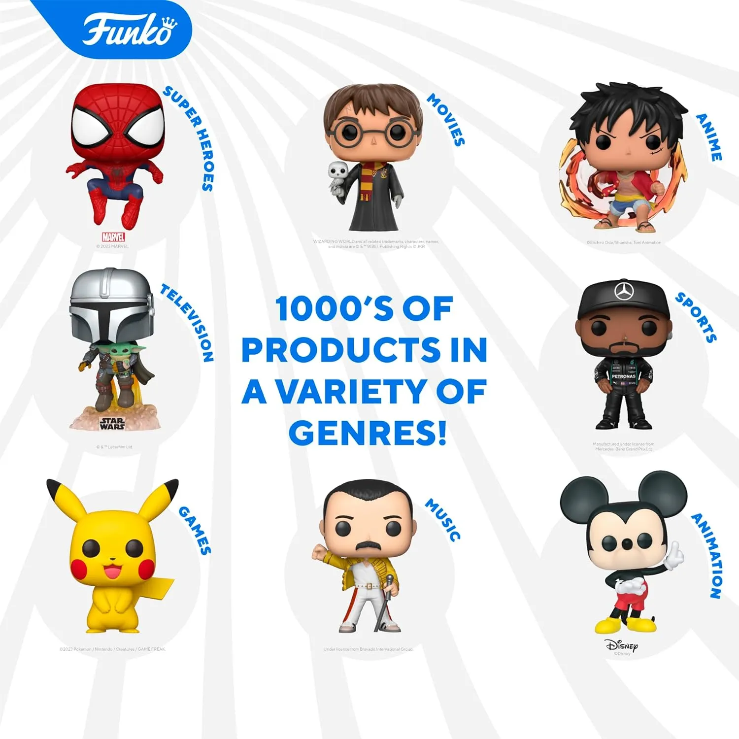 Funko mens Pop! Keychain (pack of 1)