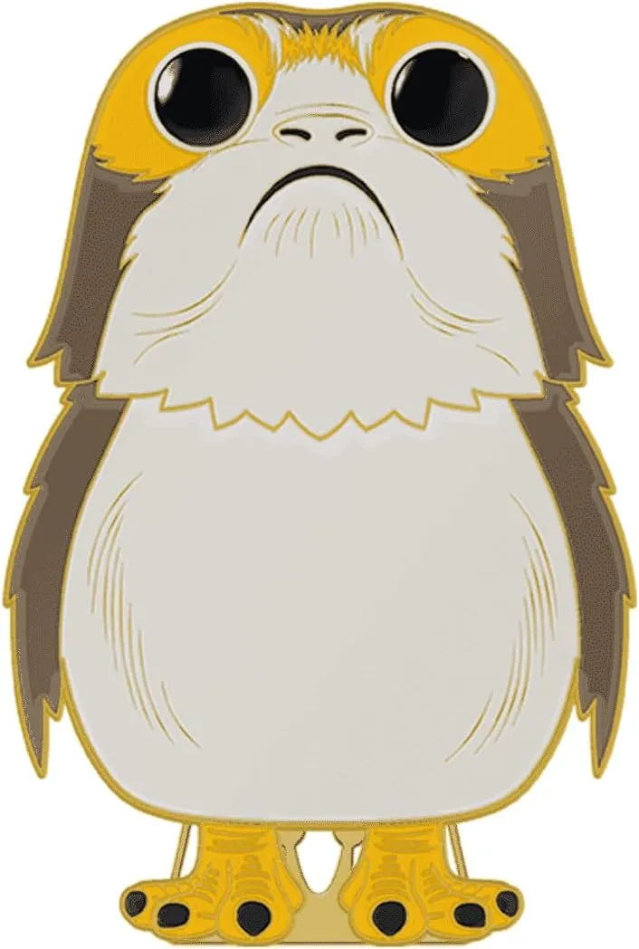 Funko Pop Collectible Enamel Pin - PORG - Star Wars Enamel Pins - Cute Collectable Novelty Brooch - for Backpacks & Bags - Gift Idea - Official Merchandise - Sci-Fi Fans