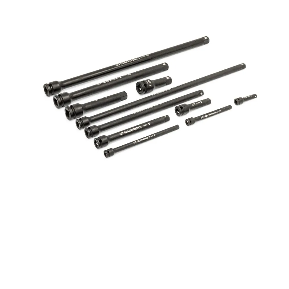 GearWrench 86524 17 pc. 1/4", 3/8", 1/2" Impact Drive Tool Accessories Set with EVA Foam Tray