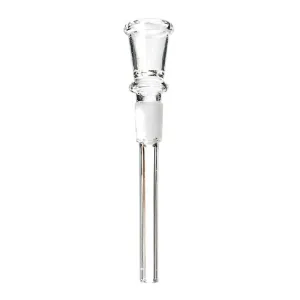 Glass bowl with 14mm male glass joint and downstem 8 - 10 mm
