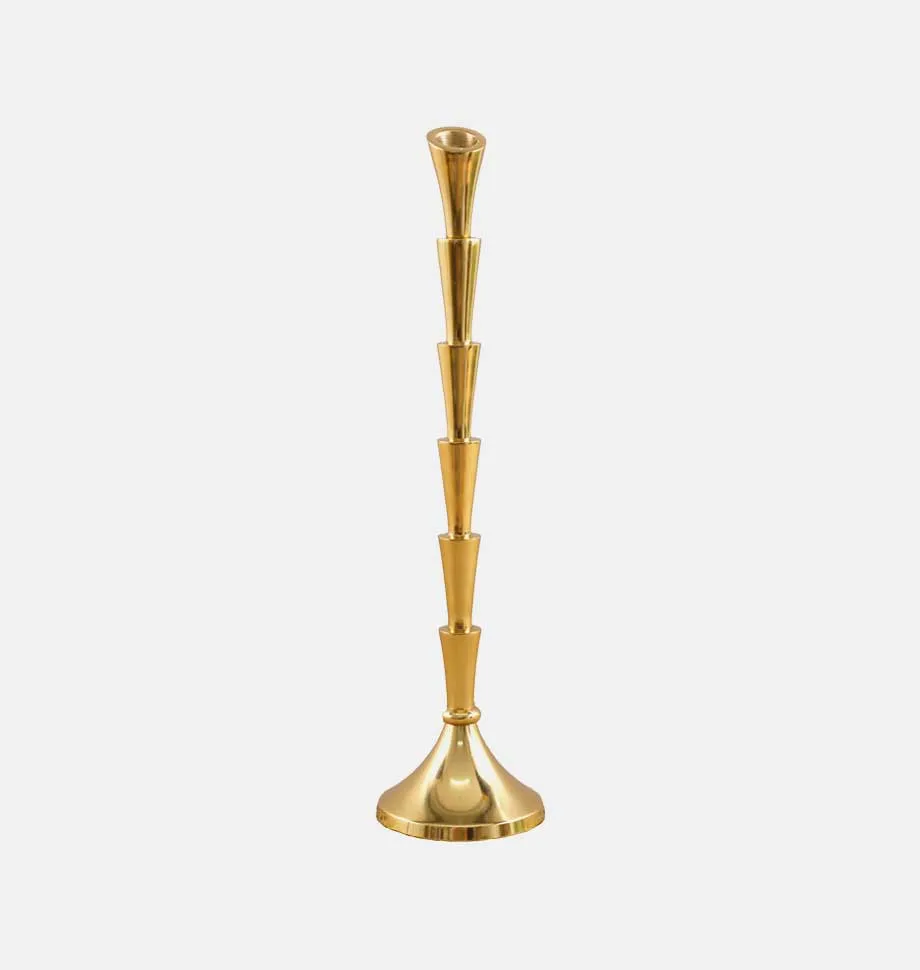 Gold Candlestick Holder Medium
