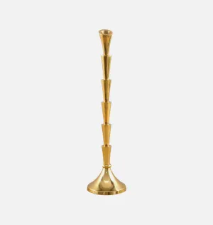 Gold Candlestick Holder Medium