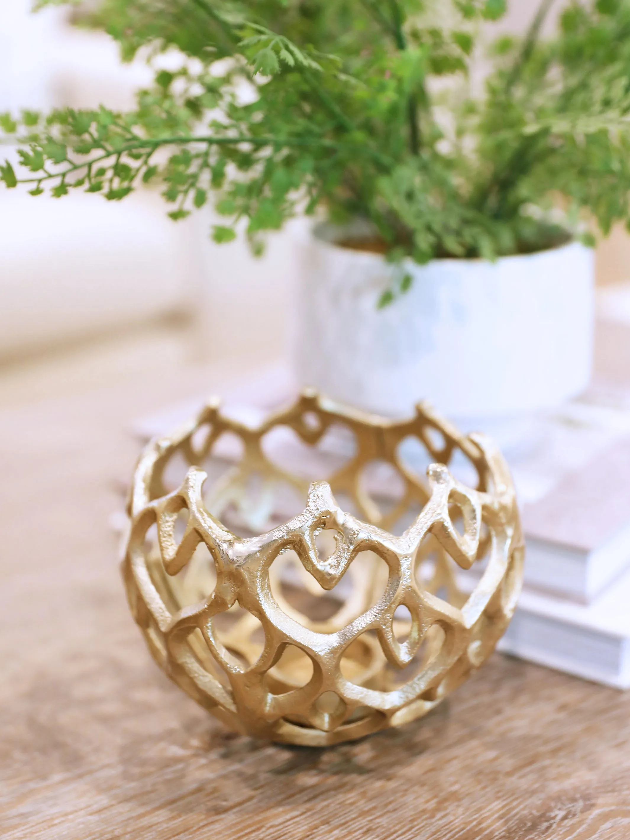 Gold Diamond Candle Votives