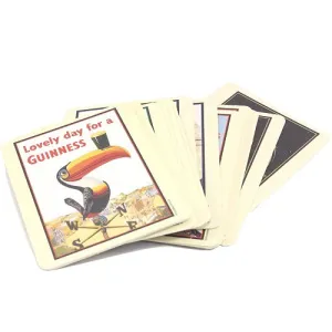 Guinness Heritage Coaster Beer Mats 20 pk