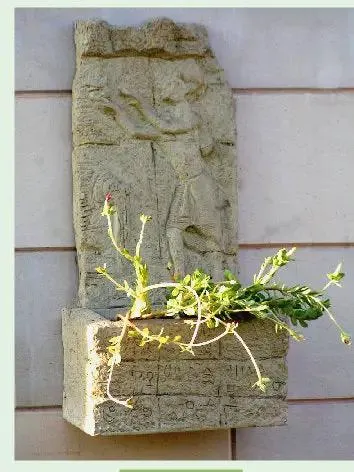 Hanging Egyptian Fiber Planter