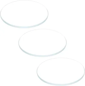 HARFINGTON Watch Glass Crystal Lens Double Dome Round Clear Watch Glass Replacement Parts for Watchmaker Watch Glass Lens Replace