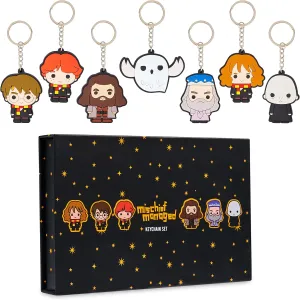Harry Potter Keyrings for Kids Mini Figures 5 or 7 Keychain Characters Harry Ron Hermione Kids Collectables Kids Gifts