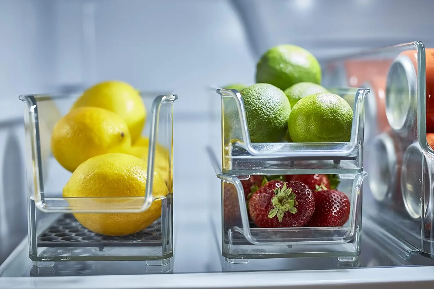 Hexa in-Fridge Large Refrigerator Bin – 7.5" x 4" x 3.5"