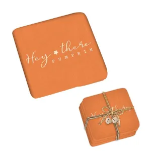 Hey There Pumpkin Set of Four Coasters