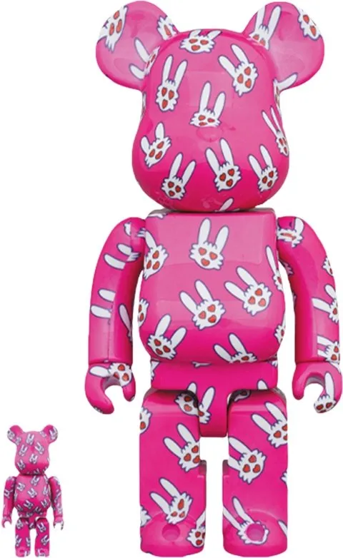 Hitohatausagi 100% & 400%  Be@rbrick