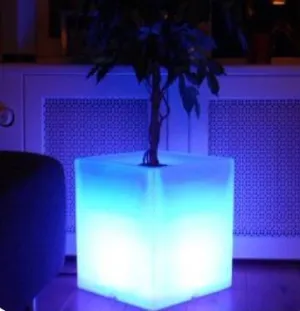 Illuminated Planters 430 X 430 mm X 430 mm (Ht)