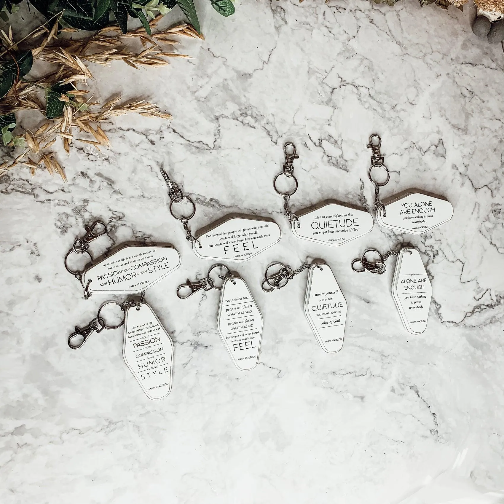 Inspirational Keychains